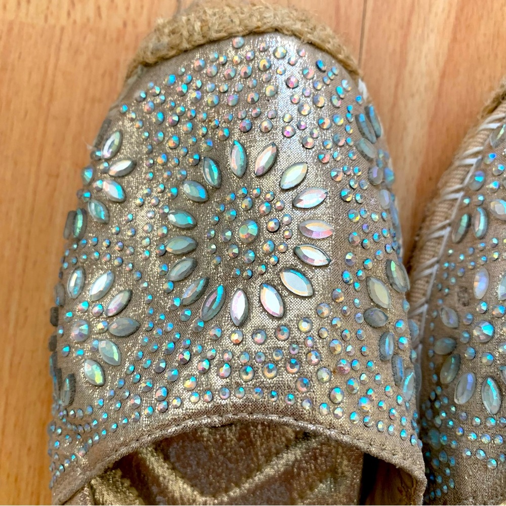 Handmade shoes sparkly shoes